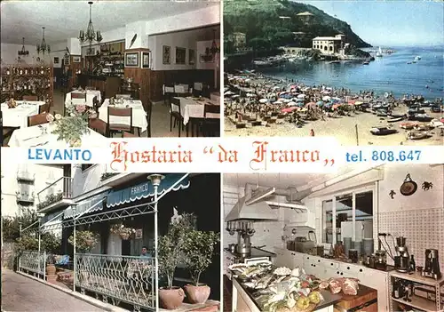 Levanto La Spezia Hostaria da Franco Kat. La Spezia