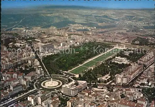 Lisboa Fliegeraufnahme Place Marquis de Pombal Kat. Portugal