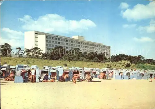 Zinnowitz Ostseebad Strand Ferienheim Roter Oktober