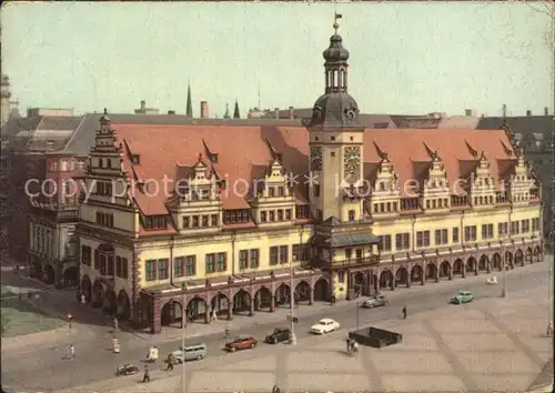 Leipzig altes Rathaus Kat. Leipzig