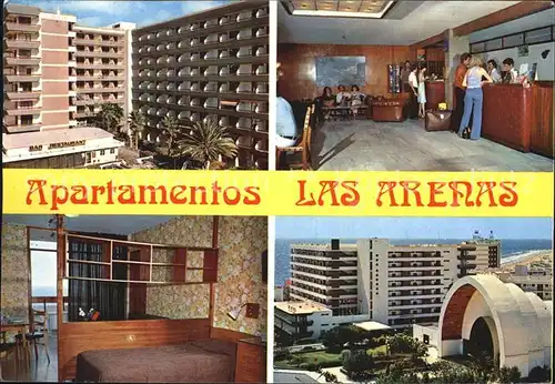 Playa del Ingles Gran Canaria Apartamentos Las Arenas Kat. San Bartolome de Tirajana