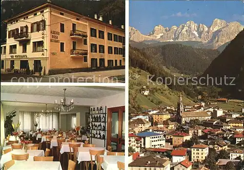 Predazzo Trentino Dolomiten Albergo Rosa Kat. 