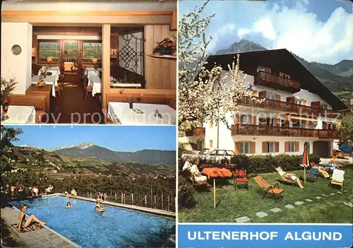 Algund Merano Ultenerhof Kat. Italien