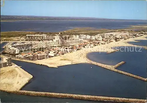 Carnon Fliegeraufnahme Plage Etang de Mauguio Kat. Mauguio