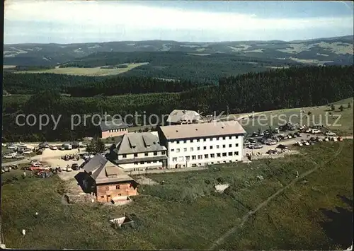 St Peter Schwarzwald Fliegeraufnahme Berhotel Kandel Kat. St. Peter