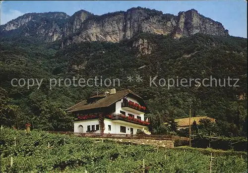 Terlano Suedtirol Pension Franz Warasin Kat. ueberetsch Unterland