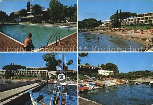 Korfu Corfu Hafen Strand  Kat. Griechenland