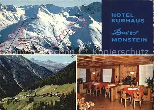 Davos GR Hotel Kurhaus Davos Monstein Kat. Davos