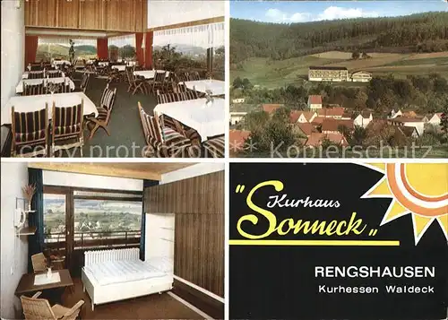 Rengshausen Hessen Kurhaus Sonneck Kat. Knuellwald