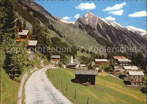 Brandberg Tirol Blick zum Brandberg Kolm Kat. Brandberg