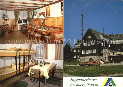 Klingenthal Vogtland Jugendherberge Aschberg Kat. Klingenthal Sachsen