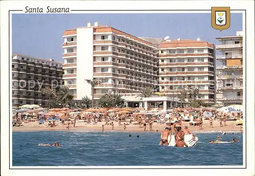 Santa Susana El Maresme mit Strand