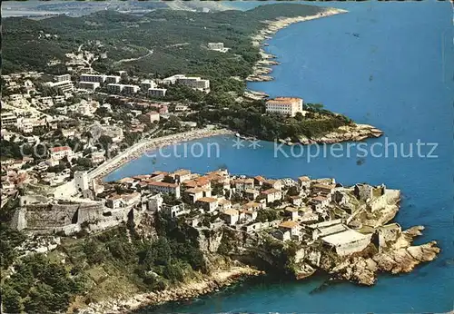 Ulcinj Fliegeraufnahme mit Strand Kat. Montenegro