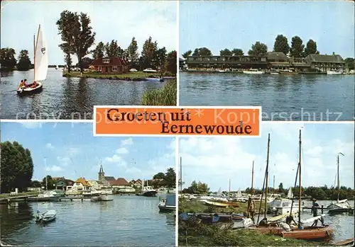 Eernewoude Hafen Seepartien Kat. Friesland