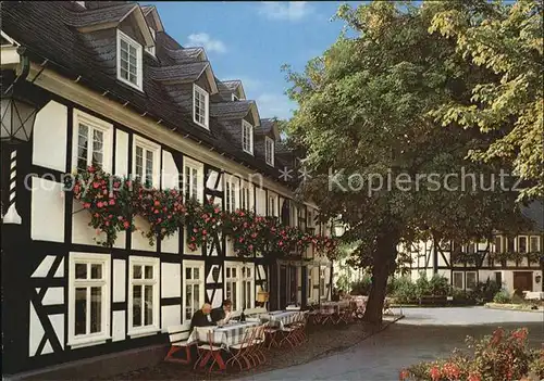 Oberkirchen Sauerland Gasthof Schuette Kat. Schmallenberg