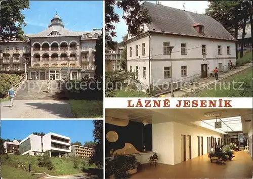 Lazne Jesenik Sanatorium Priessnitz Kat. Bad Graefenberg