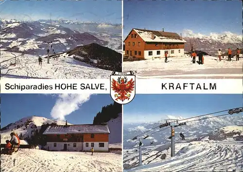 Woergl Tirol Skiparadies Hohe Salve Kraftalm
