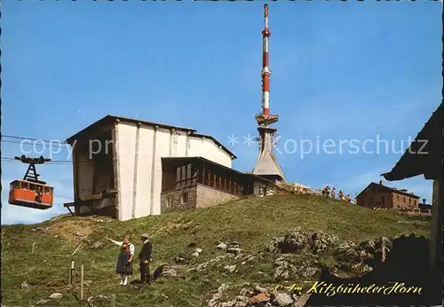 Kitzbuehel Tirol Bergstation Kitzbueheler Horn mit Sendeturm Kat. Kitzbuehel