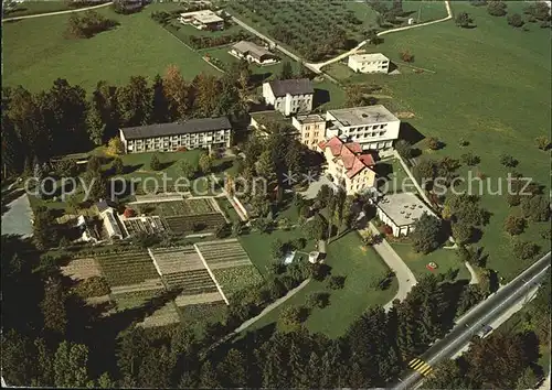 St Gallen SG Kneipp Kurhaus Oberwaid Fliegeraufnahme Kat. St Gallen