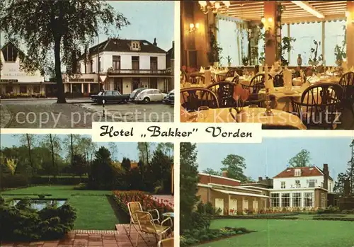 Vorden Hotel Bakker Gastraum Park Kat. Bronckhorst