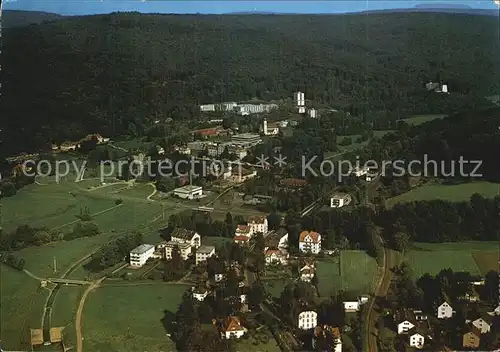 Bad Brueckenau Kurgebiet Sinntal Fliegeraufnahme Kat. Bad Brueckenau