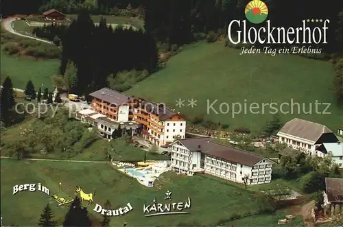 Berg Drautal Glocknerhof Fliegeraufnahme Kat. Berg im Drautal