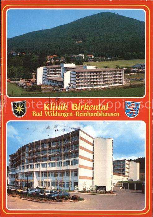 AK / Ansichtskarte Reinhardshausen Klinik Birkental AK / Ansichtskarte Reinhardshausen Klinik Birkental