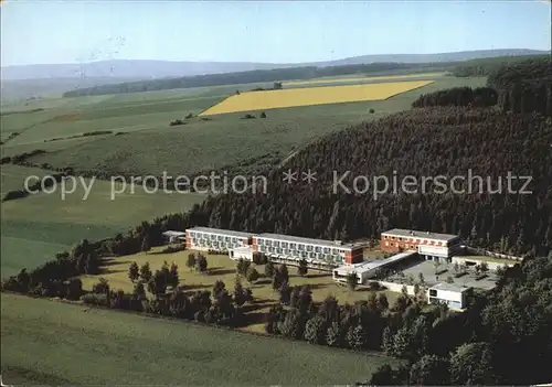 Bad Muender Fliegeraufnahme Schule der Industriegewerkschaft Kat. Bad Muender am Deister