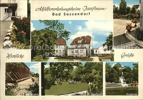 Bad Sassendorf Muetterholungsheim Josefinum Kat. Bad Sassendorf