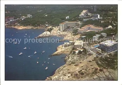 Salou Vista aerea Hoteles Cap Salou Cala Font Cala Vina Molinos Park Negresco Kat. Tarragona Costa Dorada