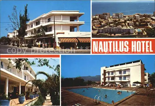 Rosas Costa Brava Cataluna Hotel Nautilus Teilansichten Swimmingpool Kat. Alt Emporda