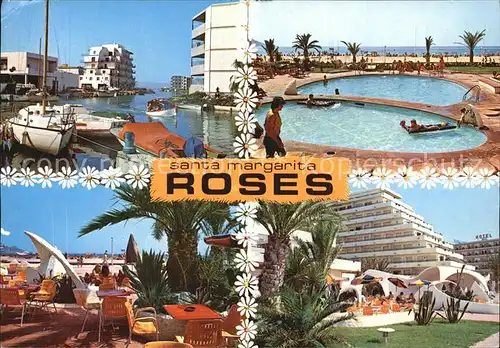 Rosas Costa Brava Cataluna Santa Margerita Canales piscinas y bellos rincones Kat. Alt Emporda