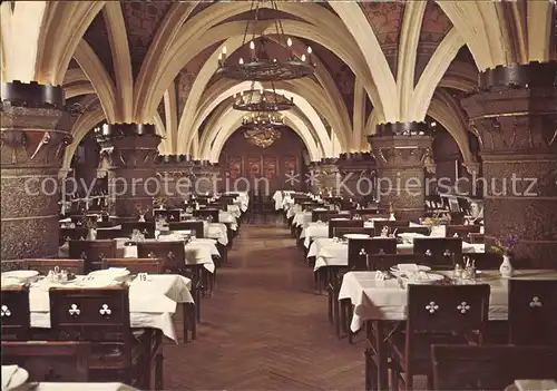 Gent Gand Flandre Restaurant Tea Room Cafe Raadskelder Anno 1425 Kat. 