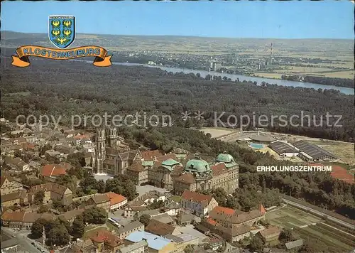 Klosterneuburg Augustiner Chorherrenstift Fliegeraufnahme Kat. Klosterneuburg