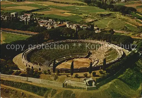 Pompei Anfiteatro Vista aerea
