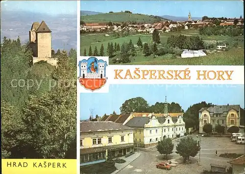 Kasperske Hory Bergreichenstein Hrad Kasperk Panorama K ochrane nalezist i odbocky Zlate stezky