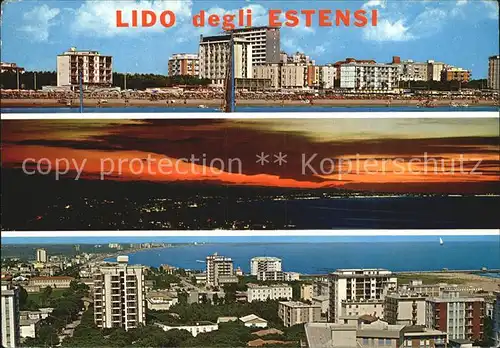 Lido degli Estensi Teilansichten Panorama