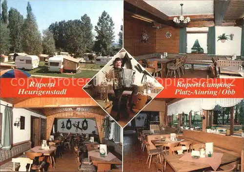 Ainring Ruperti Heurigenstadl Ruperti Campingplatz Restaurant Kat. Ainring