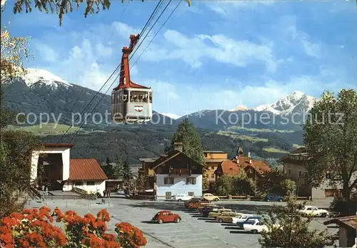 Innsbruck Hungerburgbahn Talstation Panorama Kat. Innsbruck