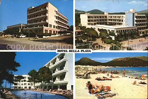 Cala Ratjada Mallorca Hotel Bella Playa Pool Strand Kat. Spanien
