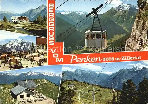 Penkenhuette Seilbahn  Kat. Mayrhofen Zillertal