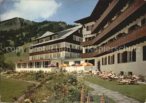 Mittelberg Kleinwalsertal Alpenhaus Walsertal Kat. Oesterreich