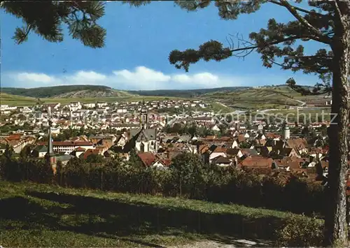 Tauberbischofsheim Panorama Kat. Tauberbischofsheim