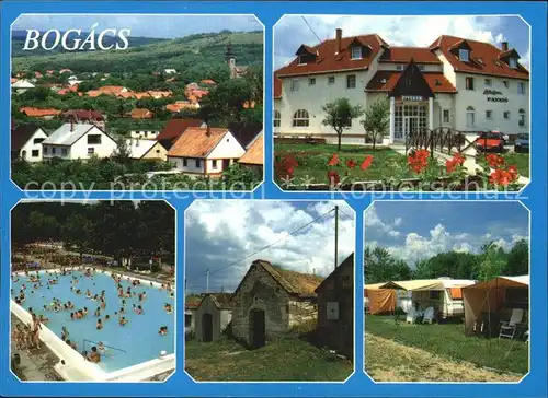 Bogacs Teilansichten Hotel Campingplatz Schwimmbad