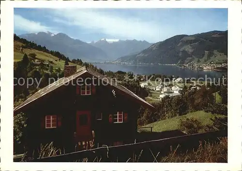 Thumersbach  Gasthof Zieglerwirt Berghaus See Alpenpanorama Kat. Zell am See