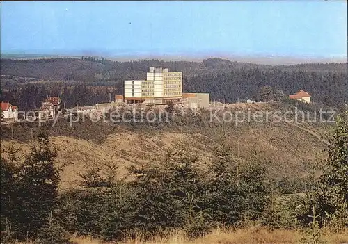 Finsterbergen FDGB Erholungsheim Wilhelm Pieck Kat. Finsterbergen Thueringer Wald