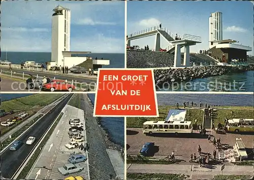 Afsluitdijk Monument Afsluitdijk Holland Friesland Deich Sperrdamm Kat. Niederlande