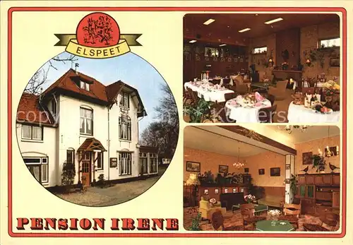 Elspeet Hotel Pension Irene Restaurant Kat. Nunspeet