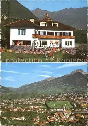 Marling Pension Hubertus Panorama Alpen Kat. Marling Marlengo