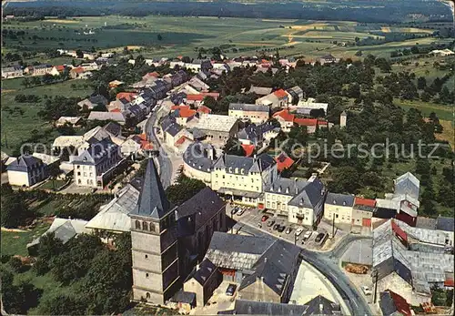 Berdorf Echternach Eglise vue aerienne Kat. Luxemburg